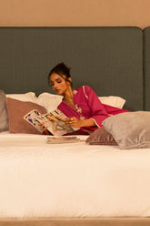 Stitched Lawn Embroidered Shirt + Cuotte